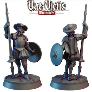 Windmill Hunter Miniature 28mm/32mm for DnD Dungeons and Dragons D&D Hunter Pathfinder and RPGs by Vae Victis Miniatures
