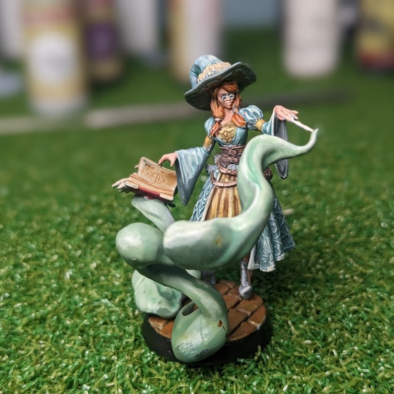 Melinda, the Good Witch Miniature, Dnd, Witch, Pathfinder