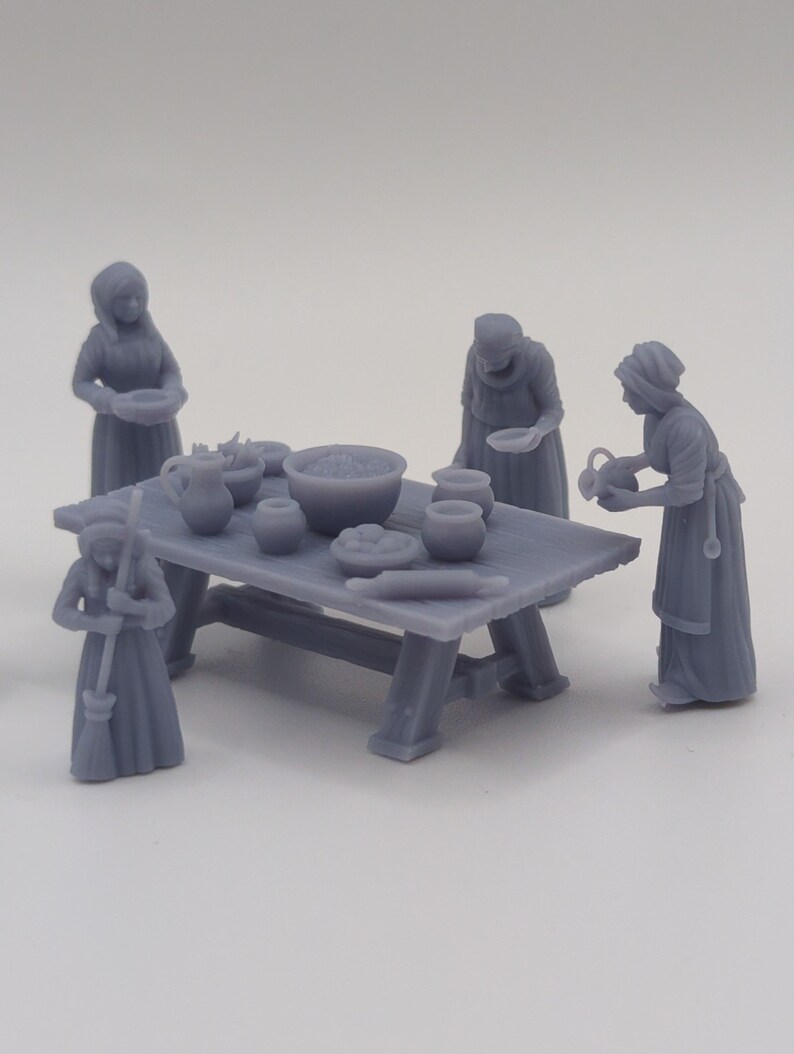 Tavern Cooks Dnd Dungeons and Dragons TTRPG Wargame Scatter Terrain ...