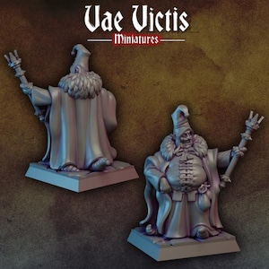 Corrupted Circus Master Miniature DnD Dungeons and Dragons 28mm/32mm TTRPG Wargame Figurine Pathfinder 5e Circus Entertainer