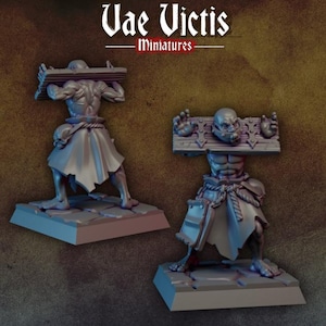 Flagellant 05 Captured Prisoner of War DnD Dungeons and Dragons 28mm/32mm TTRPG Fantasy Wargame Miniature RPG Pathfinder 5e DnD Warrior