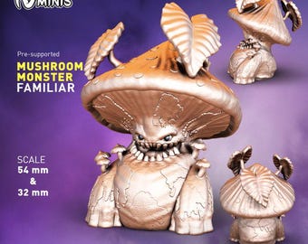 Mushroom House Dice Tower Dungeons and Dragons  28mm 32mm D&D Wargame Miniatures for Dioramas TTRPG Fantasy - Nm