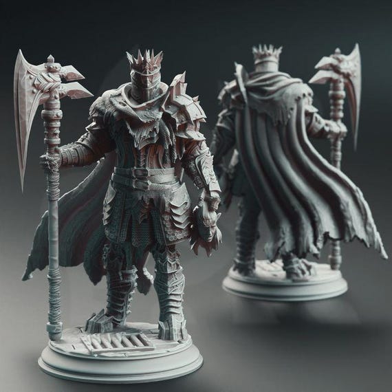 Nolzur's Marvelous Unpainted Miniatures - Human Fighter Male