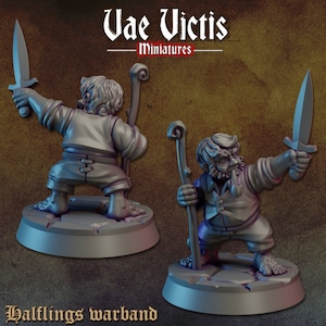 28mm 32mm Elder Miniature for DnD Dungeons and Dragons  TTRPG Fantasy Wargame Miniatures Townsfolk Miniature Fighter by Vae Victis