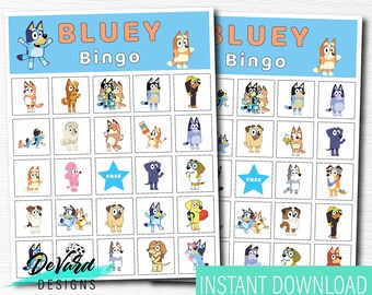Descendants Bingo Game-set of 15 Cards Birthday Party - Etsy