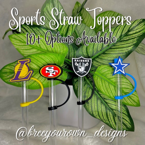 Stanley Football Straw Etsy