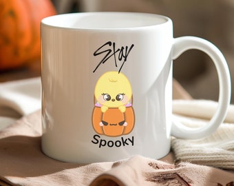 Skzoo Halloween Coffee Mug: STAY Fandom Kpop Gift