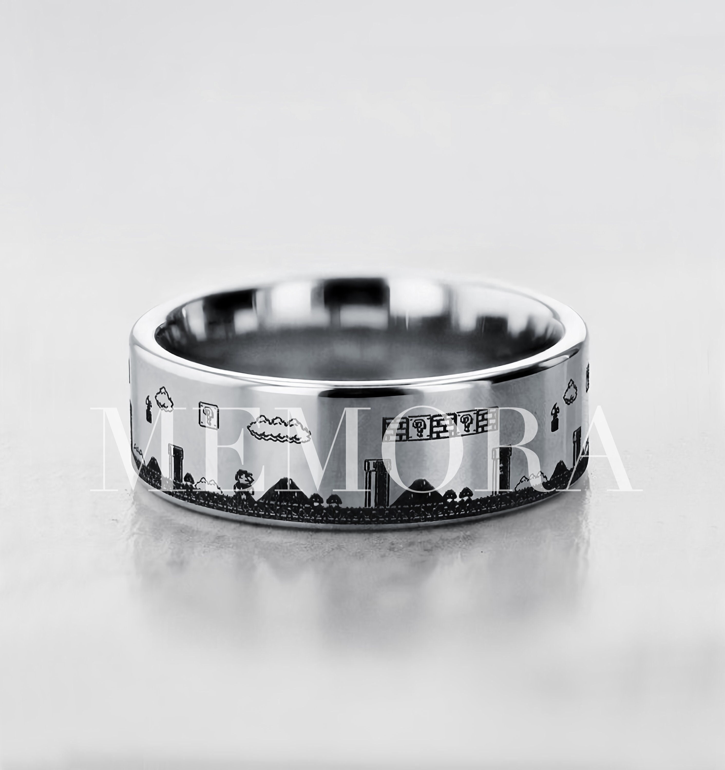 Geeky Rings | CustomMade.com | Geeky engagement rings, Nerdy engagement  rings, Nerdy wedding bands