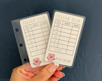 Mini Teller Slip