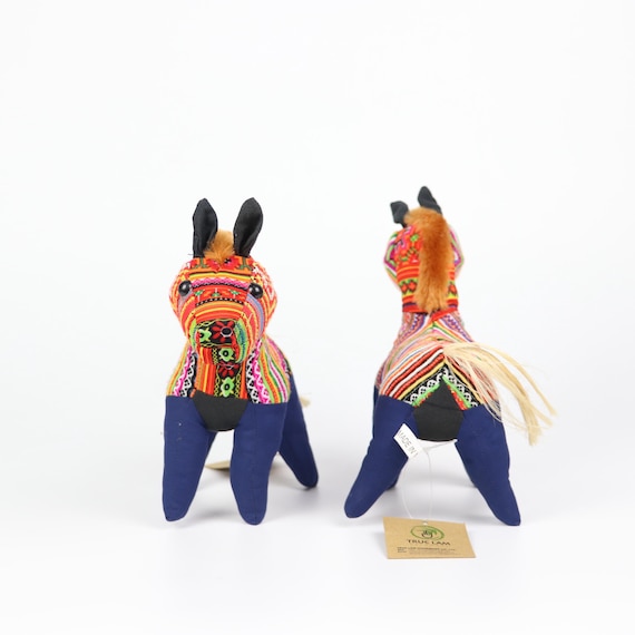 HOMEMADE.by.ILEUM様　2点まとめ商品 Handmade Brocade Stuffed Animals Hand-draw Beewax Patterns