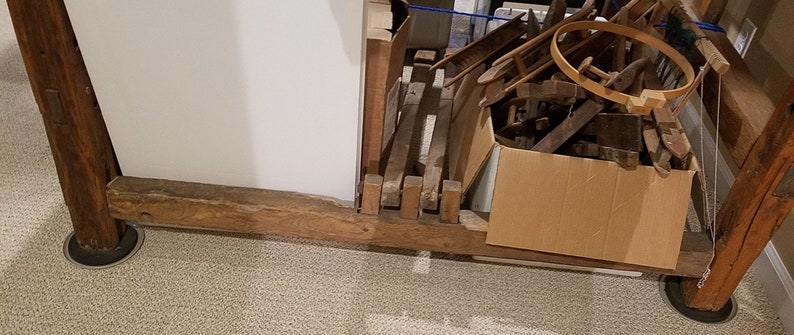 Large Antique Weaving Loom for Rugs, Blankets and More - Etsy
