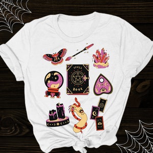 Witchy T, Witchcraft Shirt, Witchy Shirt, Pastel Goth Shirt