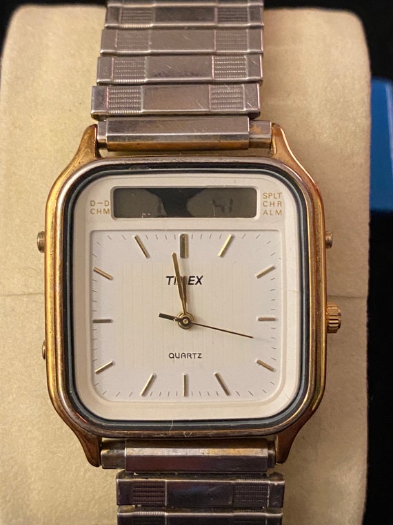 Vintage Timex Analog/digital Watch. - Etsy