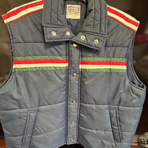 Vintage 1980’s Sigallo Puffy Vest