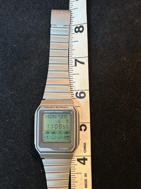 Casio VDB-200 Memory Protect Digital Watch. - image 6