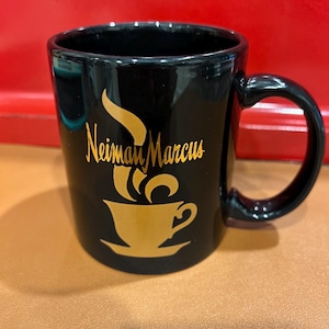 Neiman Marcus Black Coffee Mug