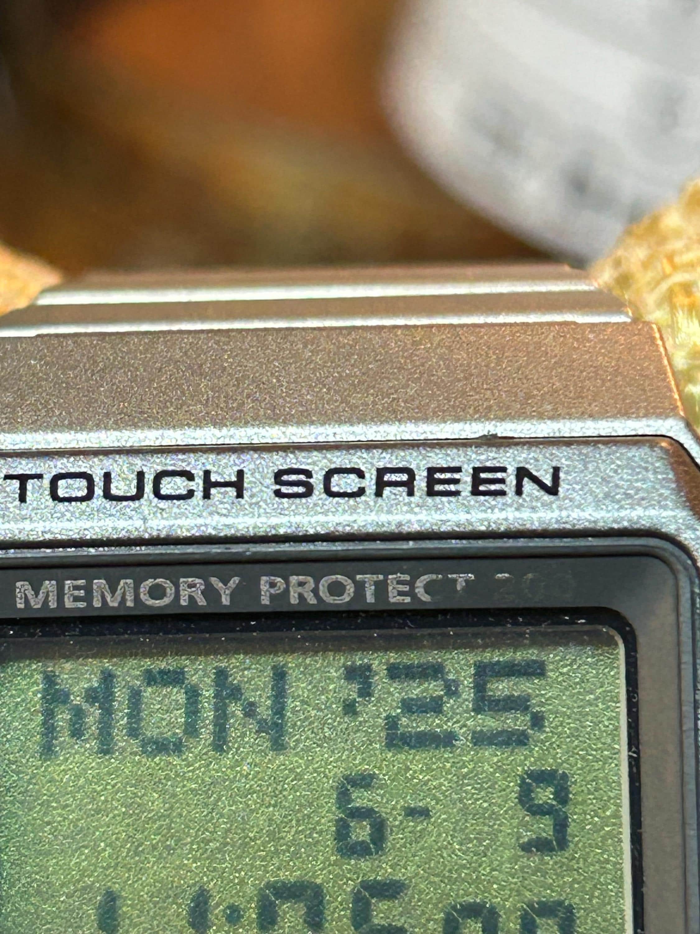 時計 CASIO TOUCH SCREEN MEMORY PROTECT 200 Vintage Casio VDB-200 Touchscreen Memory Protect 200 Digital