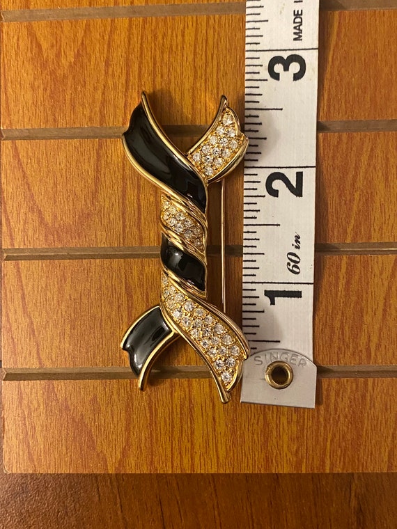 Swarovski Ribbon Pin - image 6