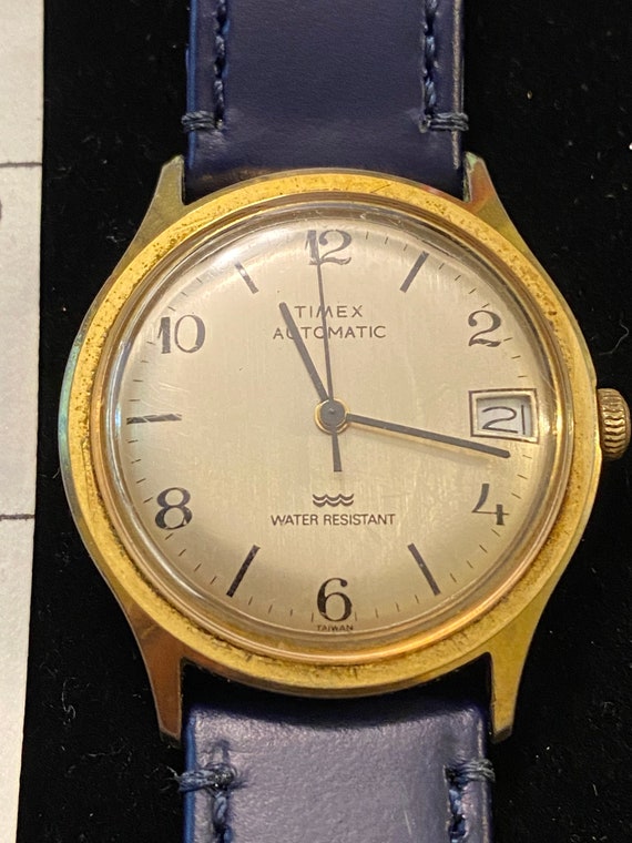 vintage timex automatic watch - Gem