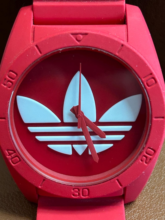Adidas ADH6168 Quartz Watch Unisex Red Analog - Etsy