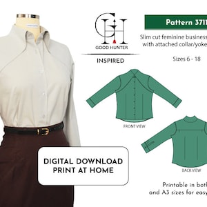 GH 3711 - Inspired - Feminine Fit Business Shirt