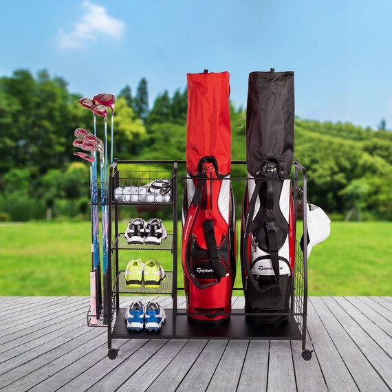 Golf Bag Storage Rack for Garage Etsy