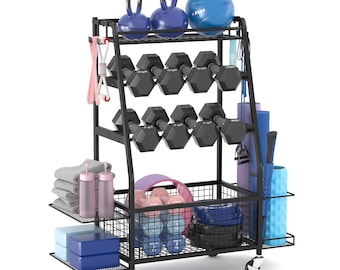Dumbbell Rack Stand Only, Weight Rack for Home Gym
