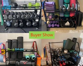 Home Gym Storage Rack, Weight Rack for Dumbbells, Dumbbell Rack