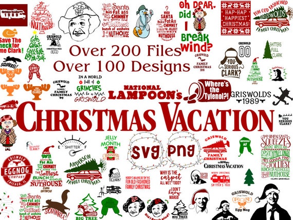 Christmas Vacation Svg Png Bundle Clark Griswald National - Etsy