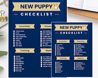 Haustier-Checkliste,Welpenliste,Welpenplaner,Welpentracker,Hundecheckliste, Hundemama, neuer Welpe Essentials, Haustierpflegeplaner, Hundeplaner,Hundetracker