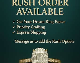 Rush Order / Making time 4 to 5 days + Fast Shipping 7 working days