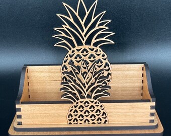 Pineapple Business Card Holder