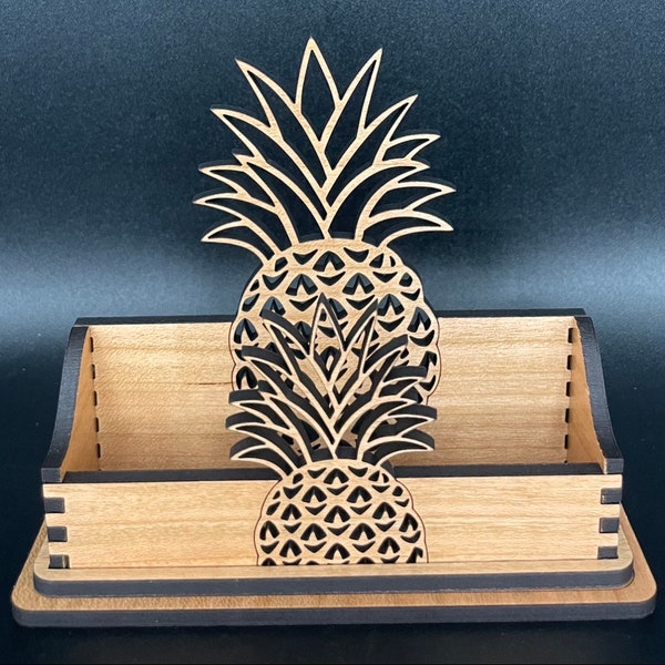 Pineapple Business Card Holder