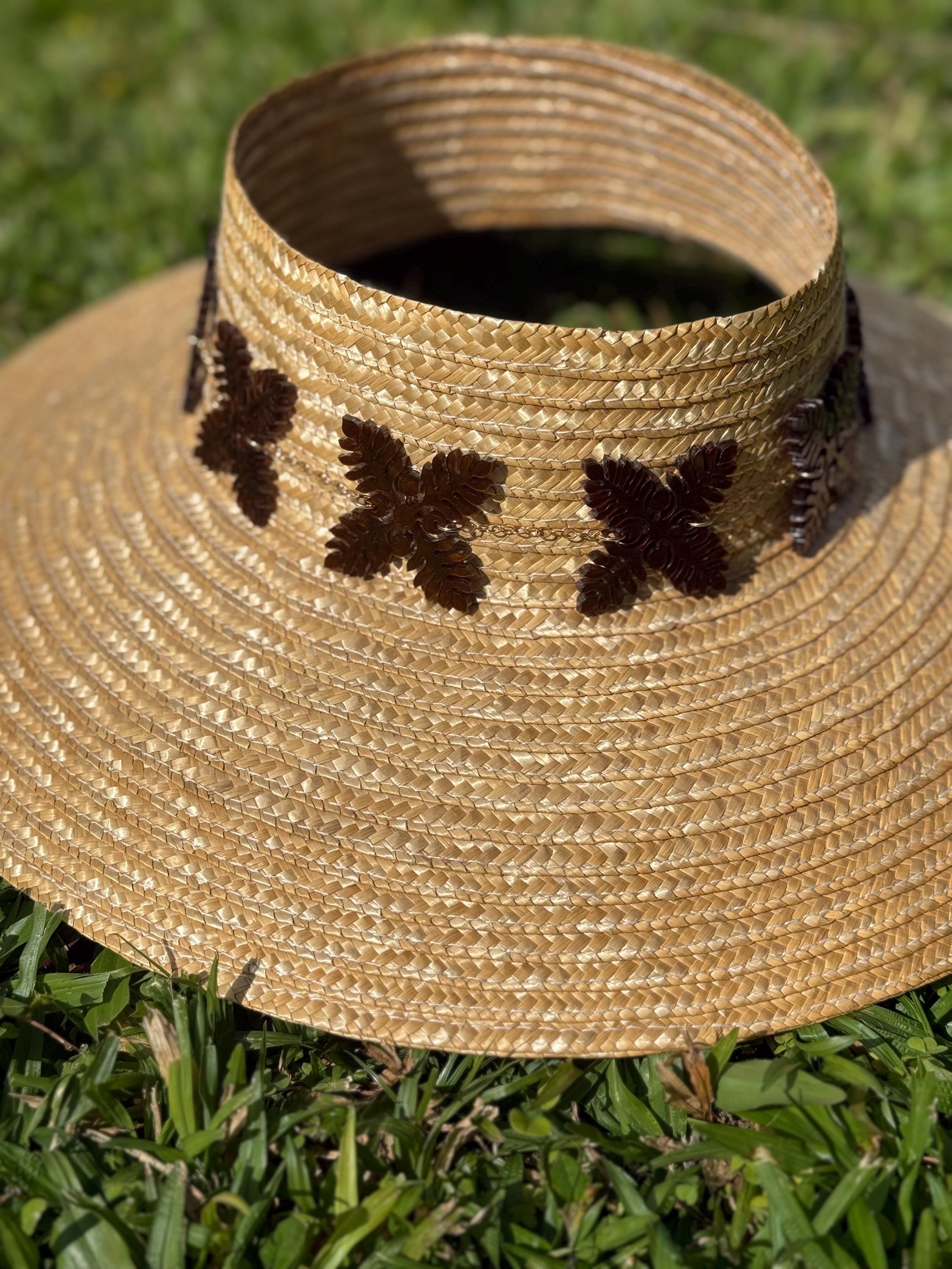 Handcrafted Hawaiian Lei Papale With Ulu Quilt Design Acrylic