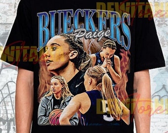 Paige Bueckers T-shirt Basketball Player MVP Slam Dunk Merchandise Vintage Graphic Tee Unisex Merch Gift DTS30