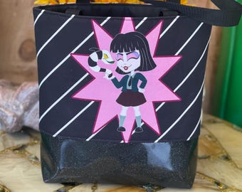 Tote  bag - beetle juice inspired