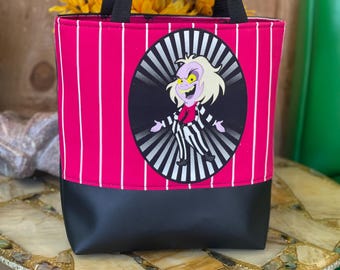 Tote  bag - beetle juice inspired