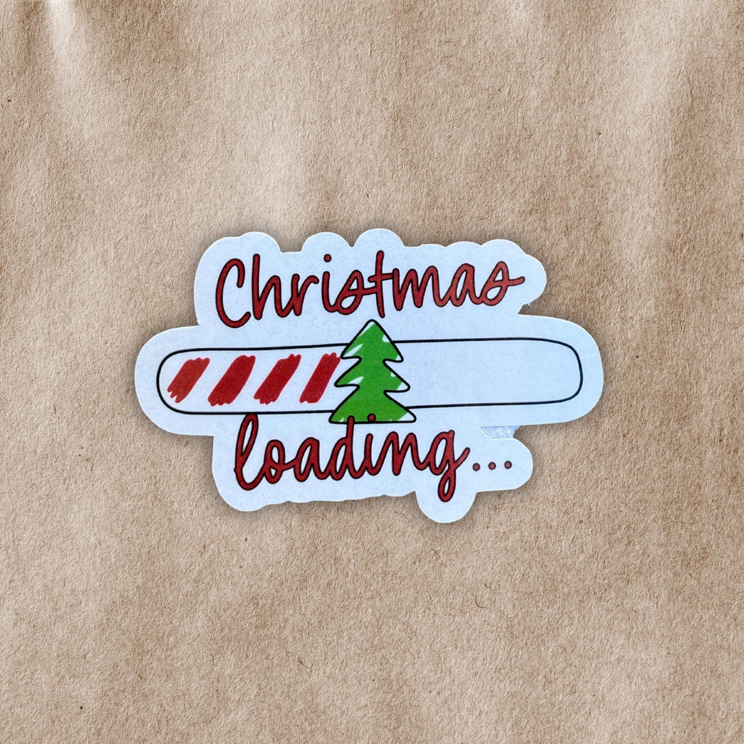 Christmas Countdown Sticker - Etsy