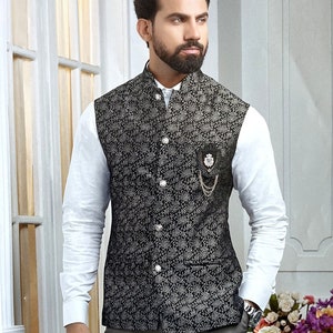 Nehru Jacket for Man, Bandi for Men, Nehru Jacket for Diwali, Designer Modi Jacket, Nehru Jacket for Wedding for Men