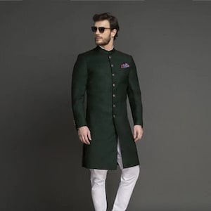 Achkan style suits clearance