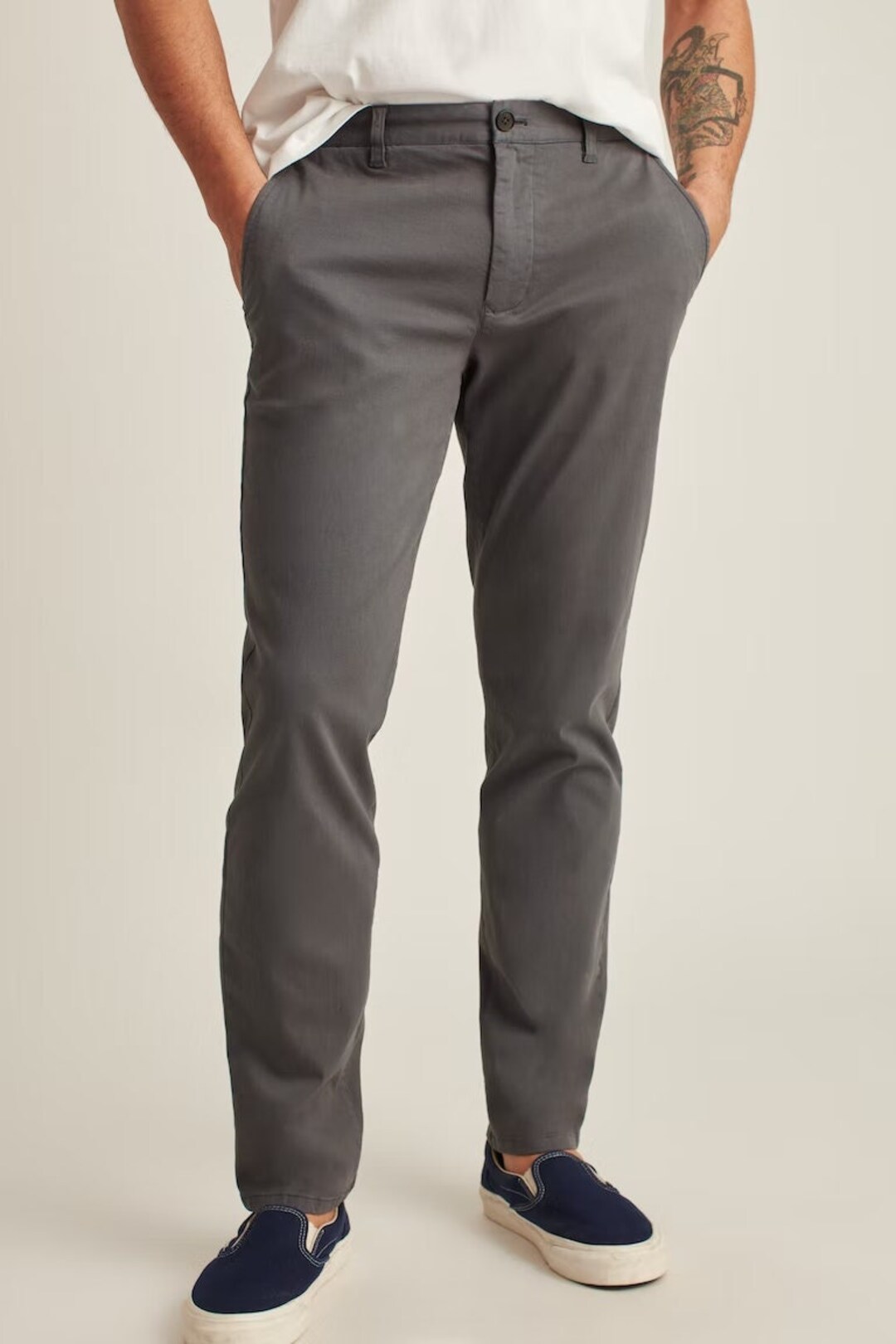 Men’s Cotton Slim-Fit Chino Pants