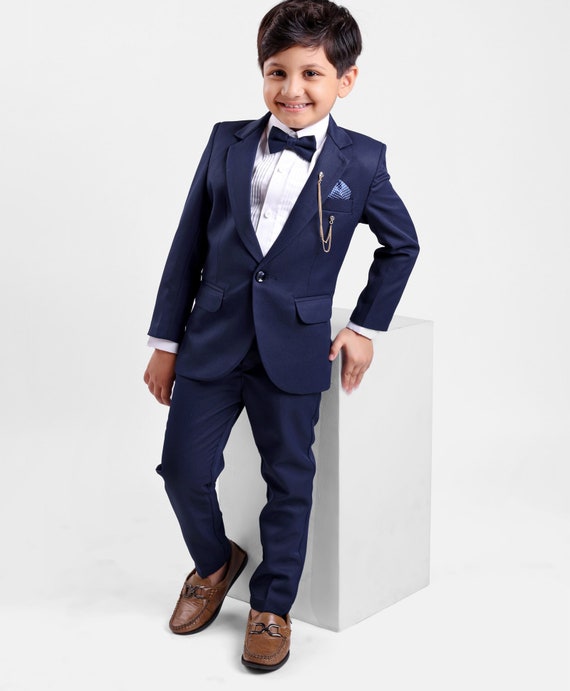 Boy top with suit
