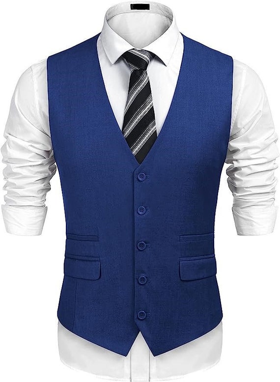 Mens skinny waistcoat cheap