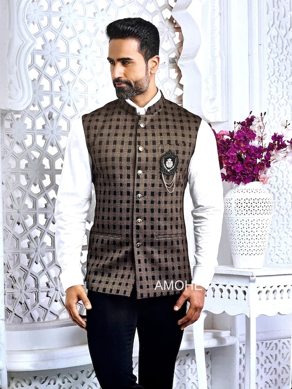 Nehru clearance jacket wool