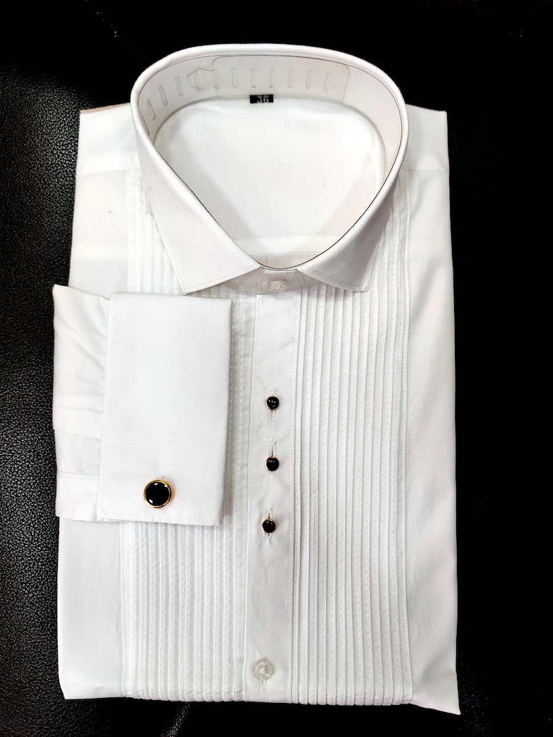 womens tuxedo shirt and bow tie