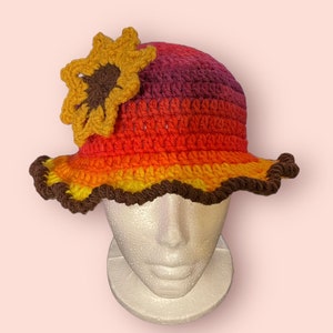 Fall Bucket Hat / Cross Body Bag