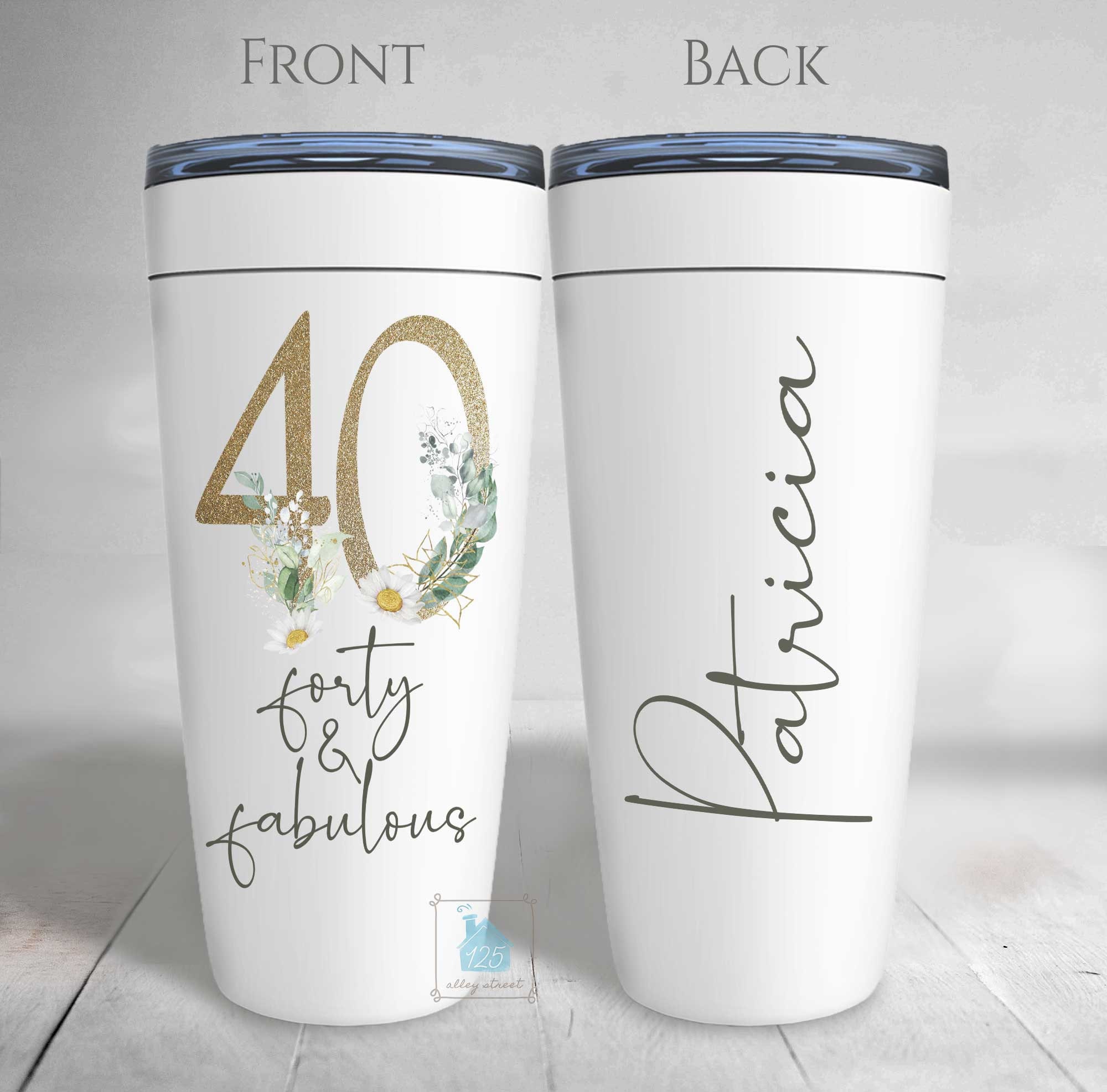 Birthday Gift, 40th Birthday, Personalized Yeti Tumbler, Polar Camel, 60th  Birthday, 50th Birthday, Gift for Her, Gift for Him, Milestone 