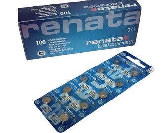 Renata 371 Watch Batteries x10 Pieces