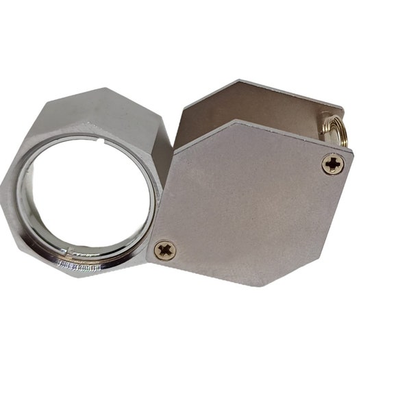 Hexagonal Loupe x10 Magnification - 21mm Lens