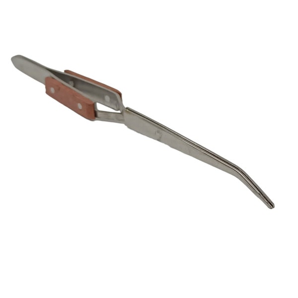 Reverse Action Tweezer - Curved Nose